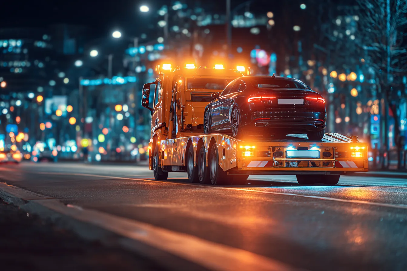 Towing vehicles with locked or damaged wheels