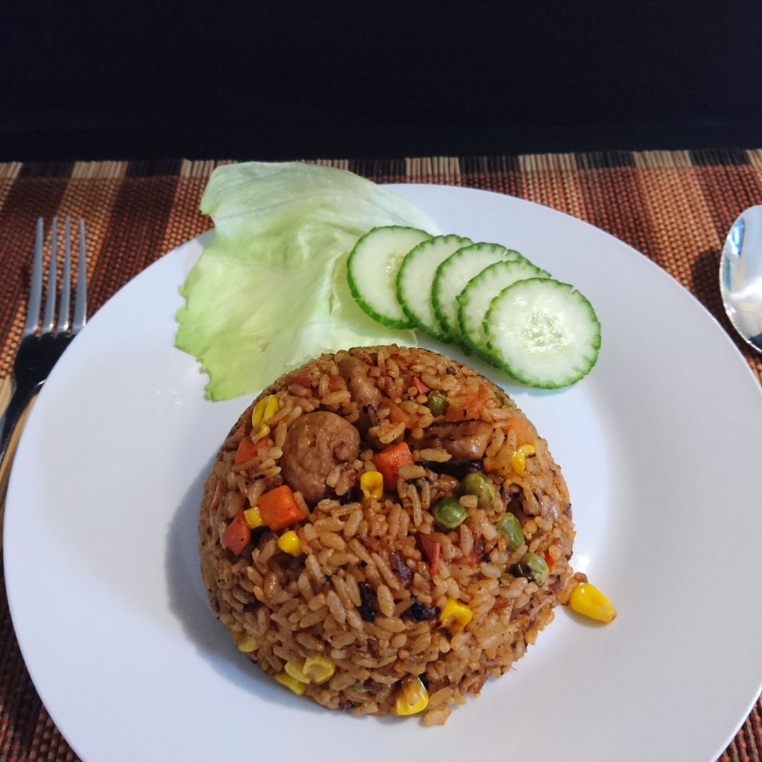 Date: 7 Dec 2019 (Sat)
43rd Main: Tomato Fried Rice – Japanese Version [135] [127.2%] [Score: 8.8]
Thank you Grace for the recipe. It is indeed a versatile recipe of the many versions of tomato fried rice.