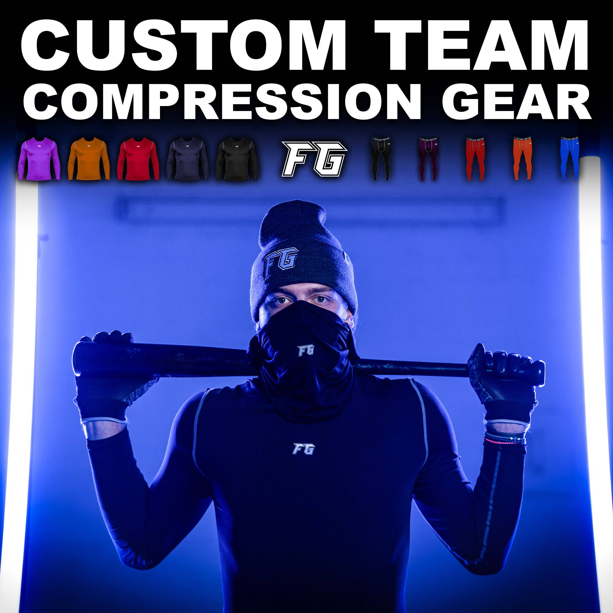 Custom Team Compression Gear | Frost Gear Baseball & Softball - Frost ...