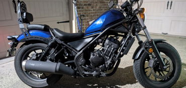 2022 HONDA REBEL 300 ABS motorcycle for rent near Harrisburg, NC