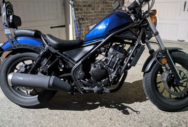 2022 HONDA REBEL 300 ABS motorcycle for rent near Harrisburg, NC