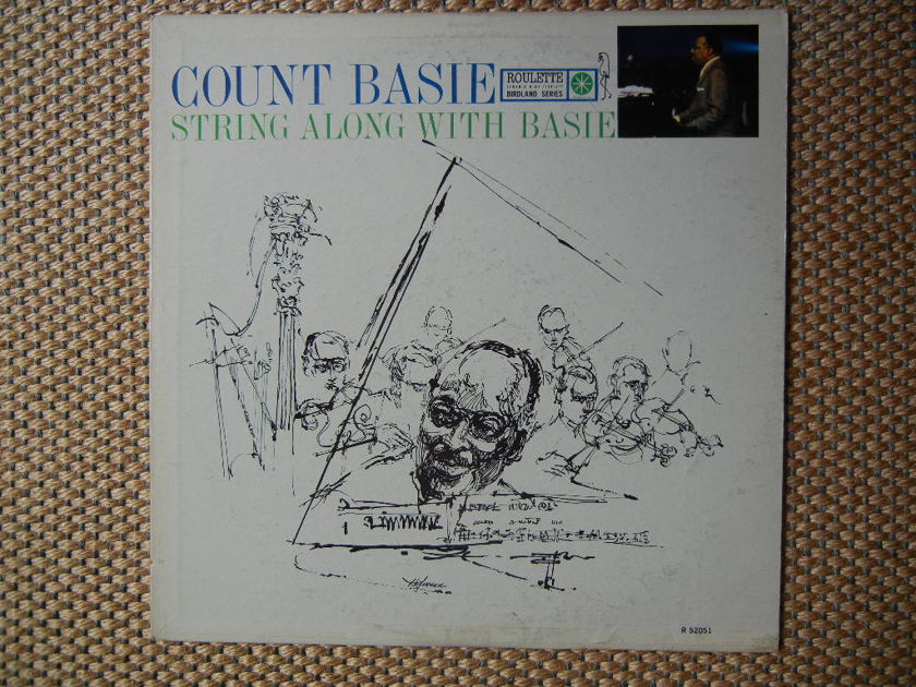 COUNT BASIE/ - STRING ALONG WITH BASIE/ Roulette Records Stereo R 52051