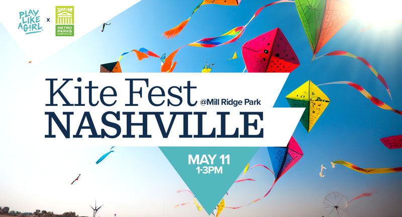 Kite Fest at Mill Ridge Park with Play Like a Girl