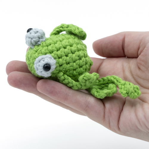 Amigurumi Sitting Frog