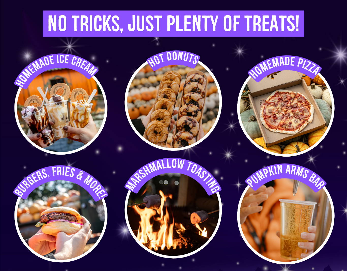 Experience Pumpkin Nights at Strawberry Fields, Lifton – glowing twilight pumpkin patch, live music, entertainment & fire show. A magical autumn evening in Devon!