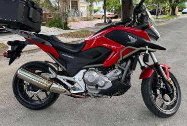 2013 HONDA NC700X motorcycle for rent near West Miamk, FL