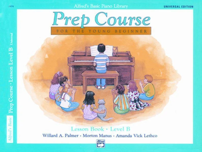 Alfred's Level B Basic Prep Piano lesson