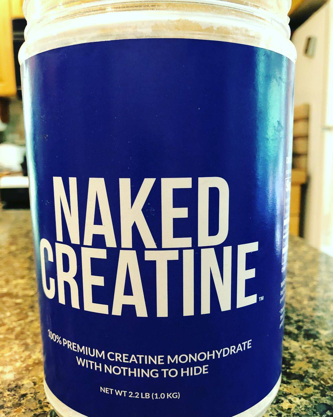 NAKED Creatine Monohydrate instagram