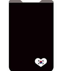 phone wallet Korean Heart by gecko travel tech
