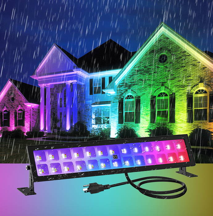 rgb uv light bar waterproof