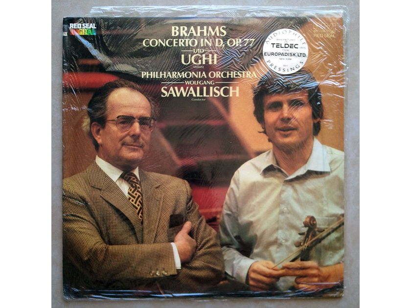 SEALED RCA Digital | UGHI/SAWALLISCH/BRAHMS - Violin Concerto / Audiophile Pressings