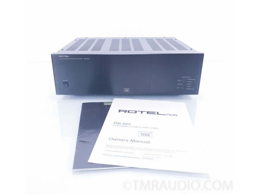 Rotel  RB-985 THX Five Channel Power Amplifier (3003)