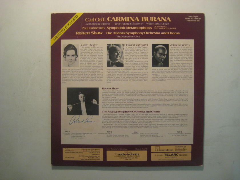 Robert Shaw Atlanta Symphony - Carmina Burana  Carl Orff