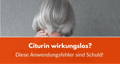 citurin anwendungsfehler