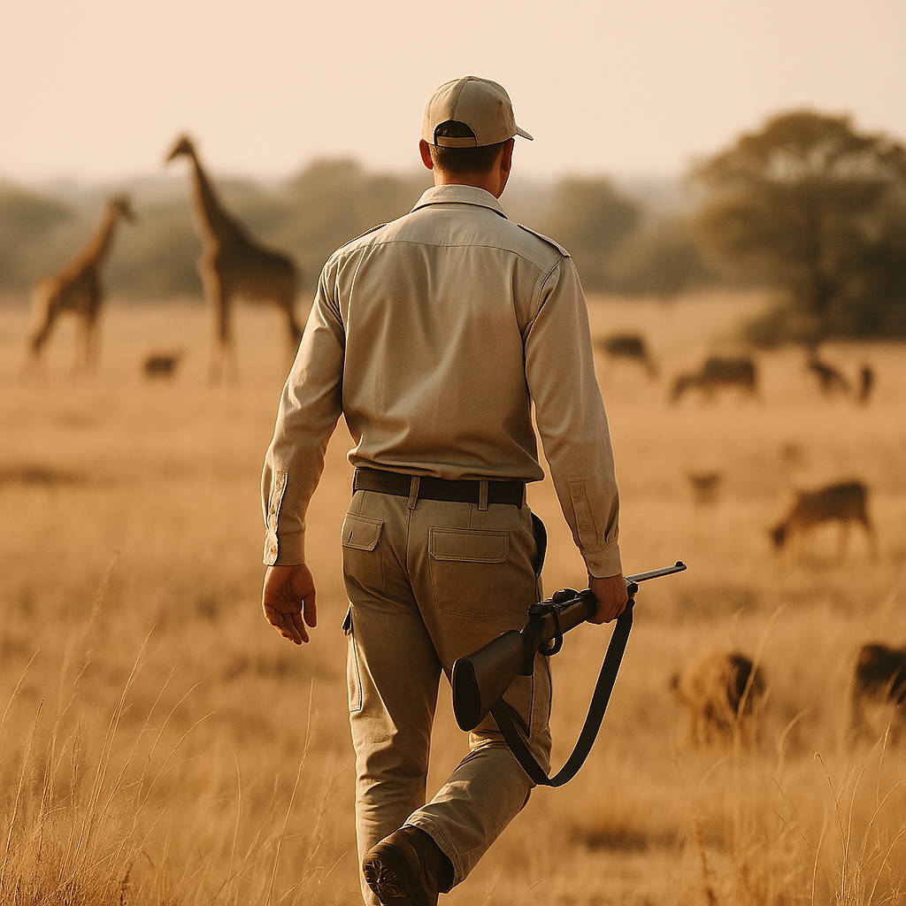 African taxidermy mounts and conservation programs