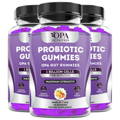 PROBIOTIC GUMMIES FOR GAS AND CONSTIPATION FOR BOTH MEN AND WOMEN - 60 CT