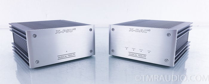Musical Fidelity X-DAC v3 DAC; D/A Converter w/ X-PSU v...
