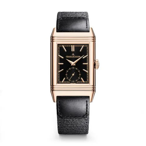 Reverso Tribute Small Seconds Pink Gold / Black / Fagliano