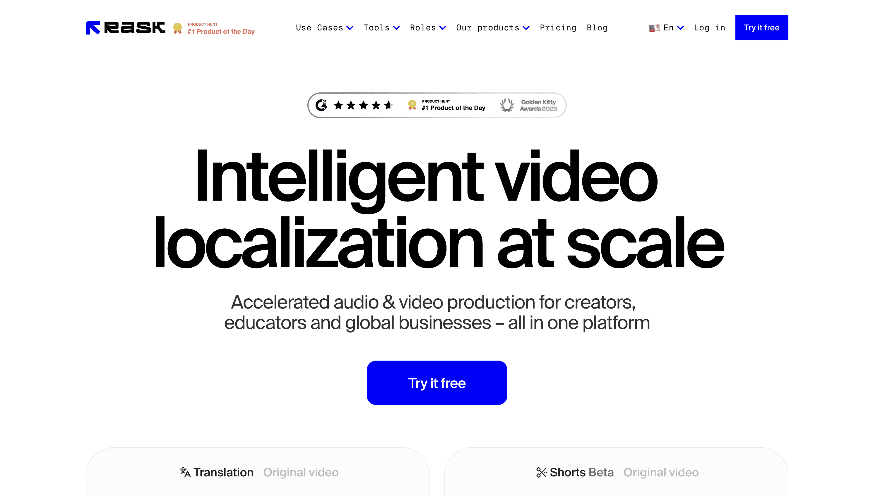 Twitter video tools: Rask