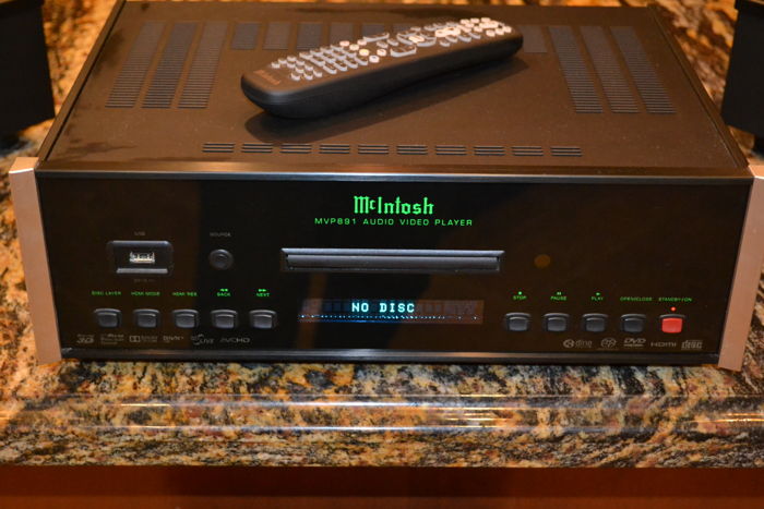 McIntosh  MVP891 Blu-Ray, DVD, CD, SACD  Player