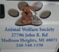 Animal Welfare Society of Southeastern Michigan logo