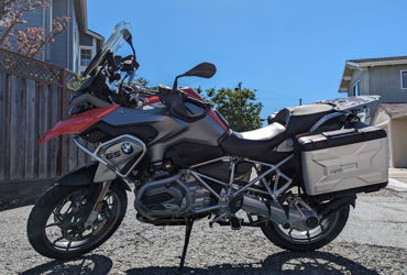 2016 BMW R 1200 GS COMFORT PACKAGE "RACING RED" motorcycle for rent near Millbrae, CA