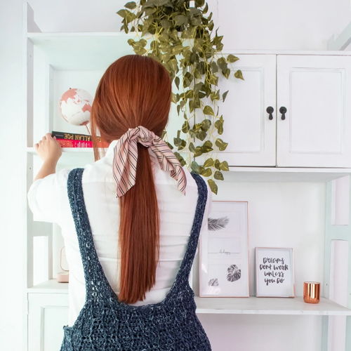 Indigo Suspender Dress Crochet Pattern