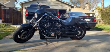 2009 HARLEY-DAVIDSON VRSCDX NIGHT ROD SPECIAL motorcycle for rent near East Palo Alto , CA