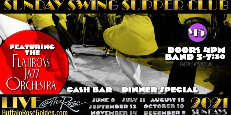 Sunday Swing Supper Club promotional image
