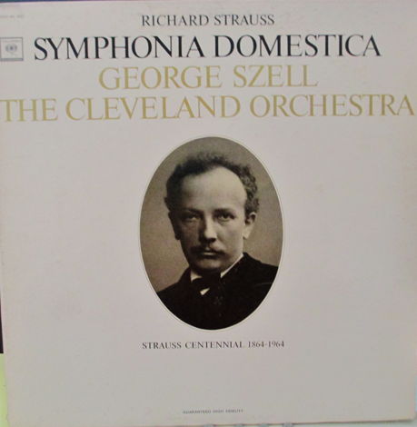 GEORGE SZELL (CLASSICAL LP) - RICHARD STRAUSS SYMPHONIA...