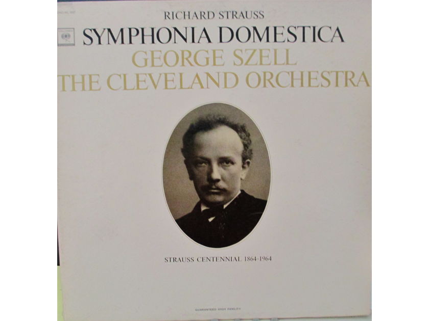 GEORGE SZELL (CLASSICAL LP) - RICHARD STRAUSS SYMPHONIA DOMESTICA (1964) COLUMBIA "WHITE LABEL PROMO" ML6027