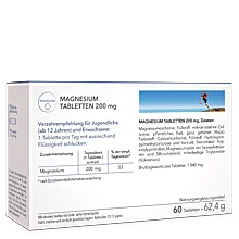 Magnésium 200 mg en Comprimés