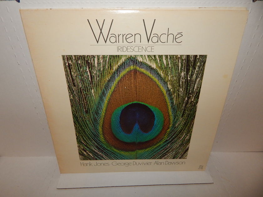 WARREN VACHE "Iridescence" - Hank Jones George Duvivier 1981 Concord Jazz LP EXC
