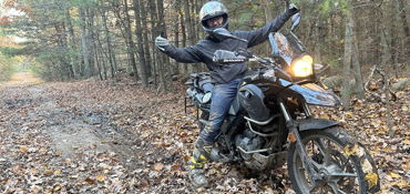 100 Mile RI/CT ADV Route near West Greenwich, RI