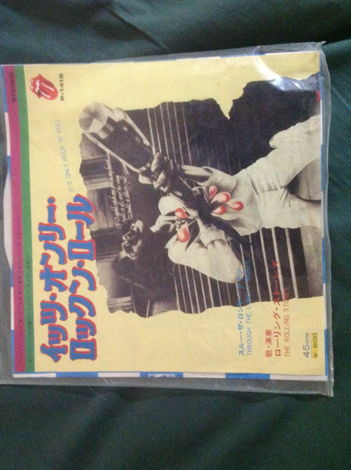 Rolling Stones - It's Only Rock N Roll  Japan 45 With S...