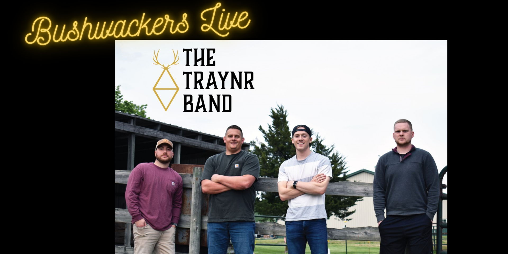 Bushwackers Live: The Traynr Band promotional image