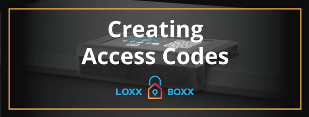 Creating Access Codes. Click to play video