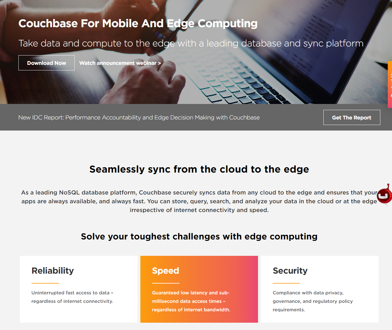 Couchbase product / service