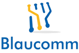 Blaucomm software logo