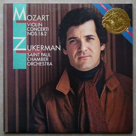 CBS/Zukerman/Mozart - Violin Concertos Nos. 1 & 2 / NM