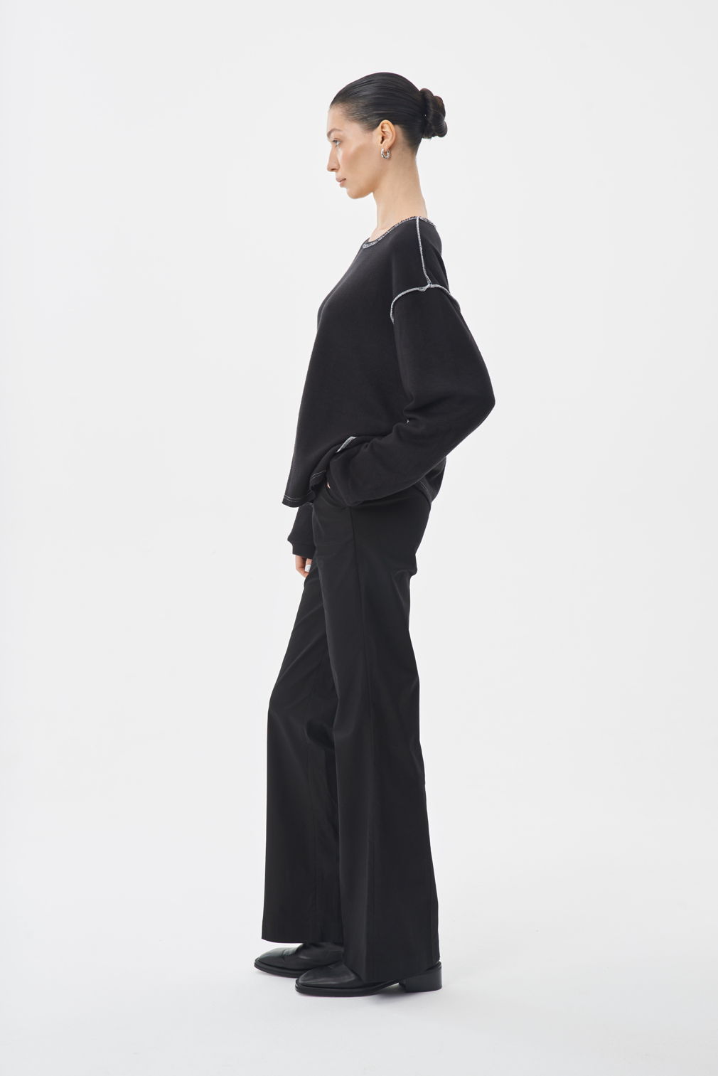 Брюки прямого кроя "Black Style Pants"