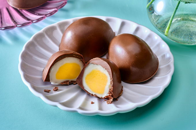 Cadbury<sup>TM</sup>-Style Chocolate Cream Eggs