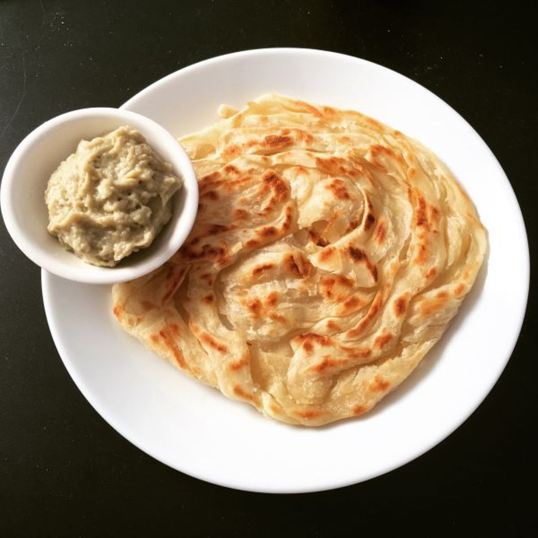 My very first roti canai, thanks again for the awesome recipe.