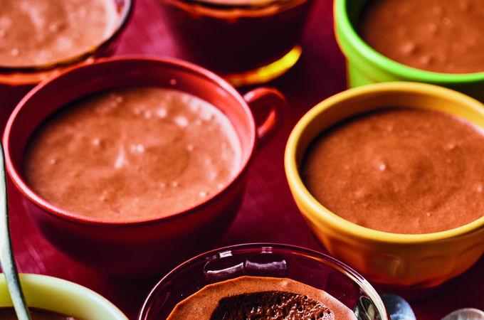 Mousse au chocolat noir à 3 ingrédients