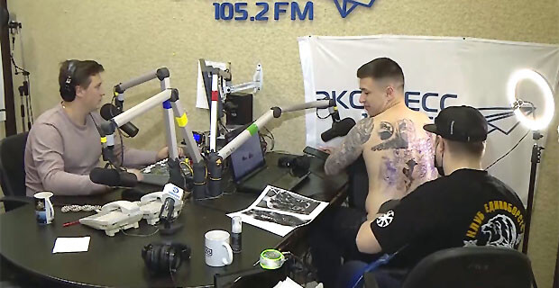 На радио «Экспресс» завершился 24-часовой тату-марафон