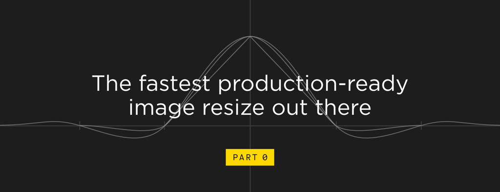 The fastest production-ready image resize out there, part 0