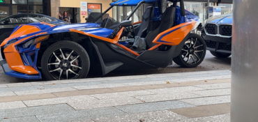 2021 POLARIS SLINGSHOT R motorcycle for rent near Oakland Park, FL