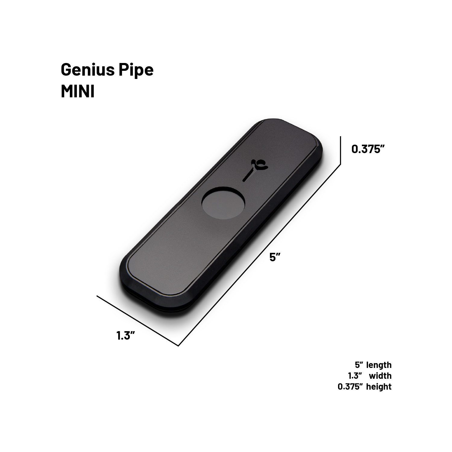 Genius Pipe Mini Dimensions