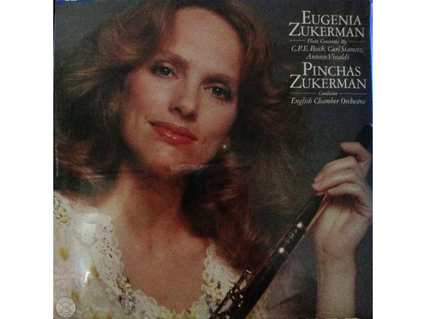 EUGENIA ZUKERMAN  - (FACTORY SEALED LP) CONCERTOS ENGLISH CHAMBER ORCHESTRA CBS M 35879