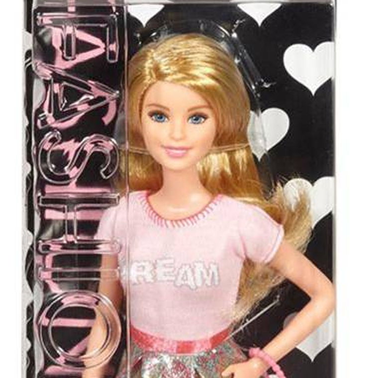 Barbie Fashionistas 2014 Dream Shirt & Rock, Blond
